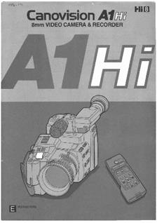 Canon A 1 Hi manual